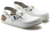 BirkenstockTokio ESD Natural Leather Sandals 'White'