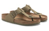 BirkenstockMedina Vegan Textile Narrow Fit Sandals 'Faded Khaki'
