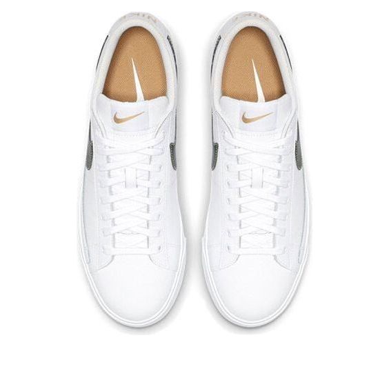 NikeBlazer Low Premium 'White Metallic Gold'