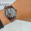 CASIOCasio Dress Pointer Display Analog Watch 'Metallic Brown'