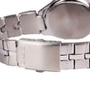 CASIOWaterproof Stainless Steel Strap White Analog