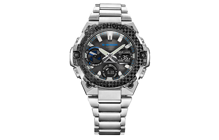 CASIOG-Shock Analog-Digital 'Black Silver'