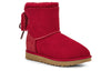 UGG(WMNS) Classic Dudble Bow Mini Snow Boots Red