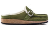 BirkenstockBuckley Shearling Suede Leather 'Mountain View Green'