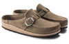 Birkenstock(WMNS) Buckley Suede Leather 'Gray Taupe'