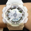 CASIOG-Shock Analog-Digital 'White'