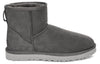 UGGClassic Mini Fleece Lined Snow Boots Dark Grey