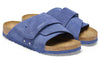 BirkenstockKyoto Suede Embossed Narrow Fit 'Corduroy Indigo'