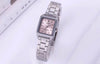 CASIOStainless Steel Strap Waterproof Pink Analog