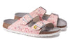 Birkenstock(WMNS) Arizona ESD Birko-Flor Narrow Field 'Flower Field Rose'