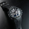 CASIOWaterproof Sports Shockproof Solar Powered Mens Black Analog