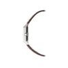 CASIOes Fashiones White/ Quartz Brown Analog