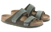 BirkenstockUji Nubuck Leather Suede Narrow Fit Sandals 'Thyme'
