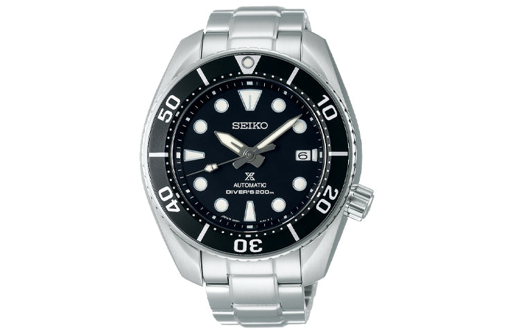 SEIKOProspex Series Mechanical 'Black Silver'