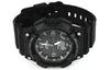 CASIOSports Solar Powered Mens Black Analog/Digital Combo
