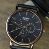 CASIOSports Quartz Waterproof Mens Black Analog