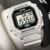 CASIOSports Waterproof White Digital