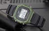 CASIOG Shock Waterproof Mens Black/Green Digital