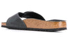 Birkenstock(WMNS) Madrid Big Buckle Oiled Leather Narrow Fit Sandals 'Black'