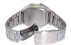 CASIOYouth Series Standard Stainless Steel Sliver Quartz Waterproof Mens Silver Digital