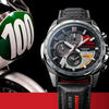 CASIOEDIFICE Multi-Color Mens Colorblock Analog