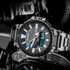 CASIOSapphire Crystal Waterproof Sports Mens Black Analog/Digital Combo
