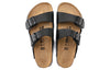 BirkenstockKyoto Oiled Leather/Suede Leather Narrow Fit 'Black'