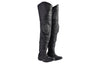Balenciaga Biker Over-the-knee Boots 'Black' 771185WB6A21000