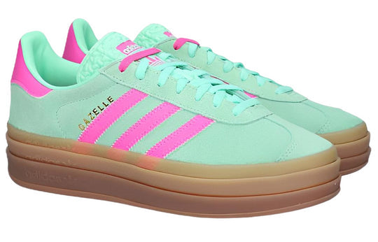(WMNS) adidas Gazelle Bold 'Pulse Mint Screaming Pink' H06125