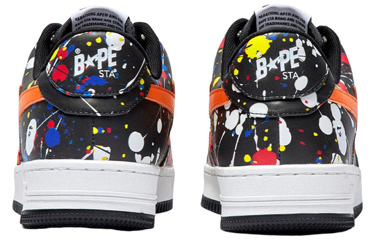 A BATHING APE Bape Sta 'Black Orange' 1I20-291-009-BLACK
