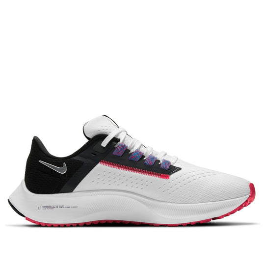 (WMNS) Nike Air Zoom Pegasus 38 'White Metallic Silver Black' CW7358-101