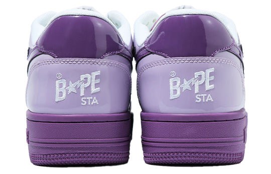 A BATHING APE Bape Sta Low 'Purple White' 1G80-191-016-WP