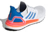adidas Ultraboost 20 Shoes 'Crystal White Glow Blue Solar Red' EG0708