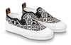 (WMNS) LOUIS VUITTON Playtime Slip-On Shoes 'Black White Monogram' 1A8UP1
