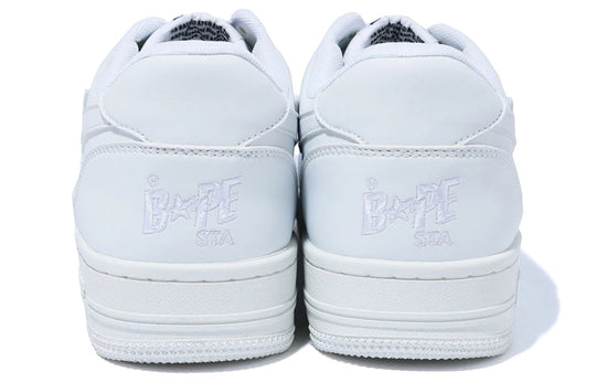 A BATHING APE Bape STA Low M2 'All White' 1F70-191-006-WHT