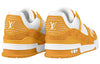 LOUIS VUITTON LV Trainers 'White with Orange Monogram' 1A9JHB
