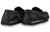 LOUIS VUITTON Racer Moccasins Shoes 'Black Mesh Monogram' 1ABMJG
