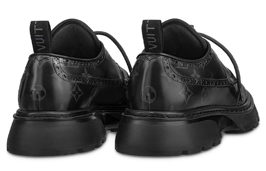 LOUIS VUITTON Lv Bold Derby Shoes 'Black' 1A9ILR