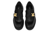 (WMNS) LOUIS VUITTON LV Academy Loafers 'Black' 1ABPBH