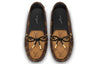 (WMNS) LOUIS VUITTON Gloria Flat Loafers 'Brown Monogram with Black' 1ABV2A