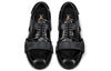 LOUIS VUITTON Harness Derby Shoes 'Black with Monogram Straps' 1A8ACU