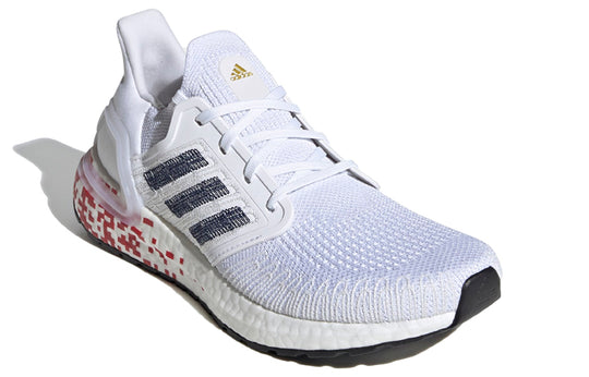 (WMNS) adidas UltraBoost 20 'Digital Pixel - White Scarlet' EG0722