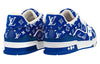LOUIS VUITTON LV Trainer Sneakers 'Cobalt Blue Monogram' 1ABFRQ