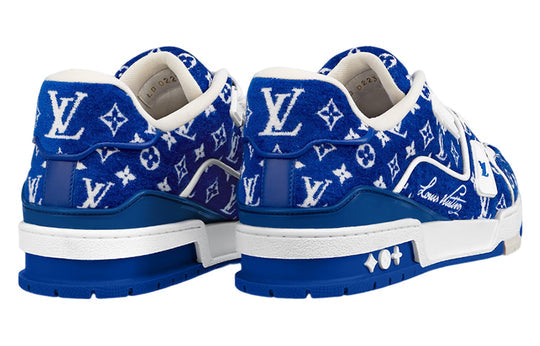 LOUIS VUITTON LV Trainer Sneakers 'Cobalt Blue Monogram' 1ABFRQ