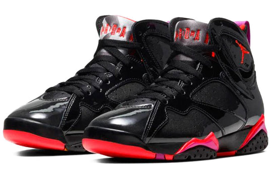 (WMNS) Air Jordan 7 Retro 'Black Gloss' 313358-006