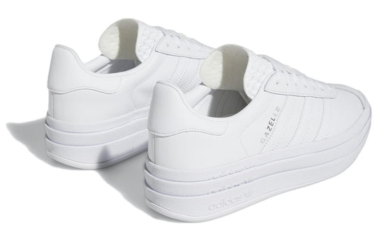 (WMNS) adidas Gazelle Bold 'Triple White' IE5130