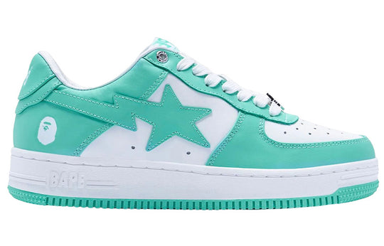 A BATHING APE Bape Sta 'Mint White' 1I70-191-007-GREEN