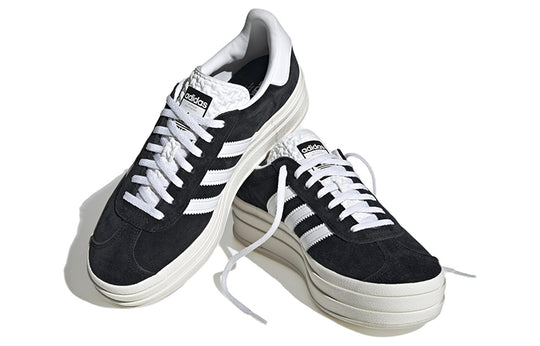 (WMNS) adidas Gazelle Bold 'Black White' HQ6912