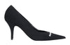 (WMNS) Balenciaga Knife 2.0 80mm Pump 'Black and White Textured Recycled Knit' 671123W2CW11090
