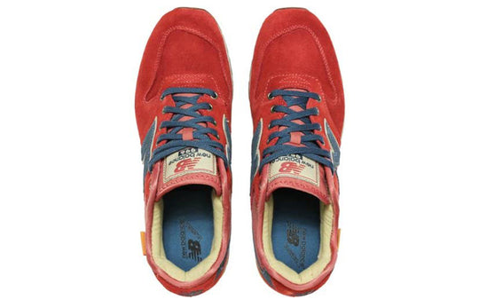 New Balance 996 Series Retro Mid Tops Casual Red MRH996AB